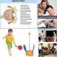 thumbnail image 2 of Portable Table Tennis Traine Table Tennis Ping Pong Practice Sport Traine, 2 of 3