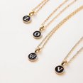 thumbnail image 3 of Womens Jewelry Name Initials 26 Letters Pendant Necklace Enamel A-Z Alphabet Necklaces Girls Birthday Gifts Jewelry Accessories, 3 of 5