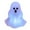 White, variant on LED Ghost Night Light for Halloween Decor - Adorable Spooky Ghost Lamps for Indoor Halloween Party, Home Table, Mantel, Shelf Decorations with Battery Powered Lights