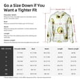 thumbnail image 6 of Goofa Avocado of a Hear Printed Women's UPF 50+ Sun Protection Hoodie Jacket Lightweight Long Sleeve Sun Shirt for Women with Pocket Hiking Outdoor-Small, 6 of 9