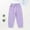 Purple, variant on uublik Girls Pants Ice Silk Loose Summer Cozy Mosquito Pants Yellow, Size 9M-5T