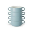 thumbnail image 2 of Kook Soup Crocks with Handles, 18 oz, Set of 4, Pale Blue, 2 of 6