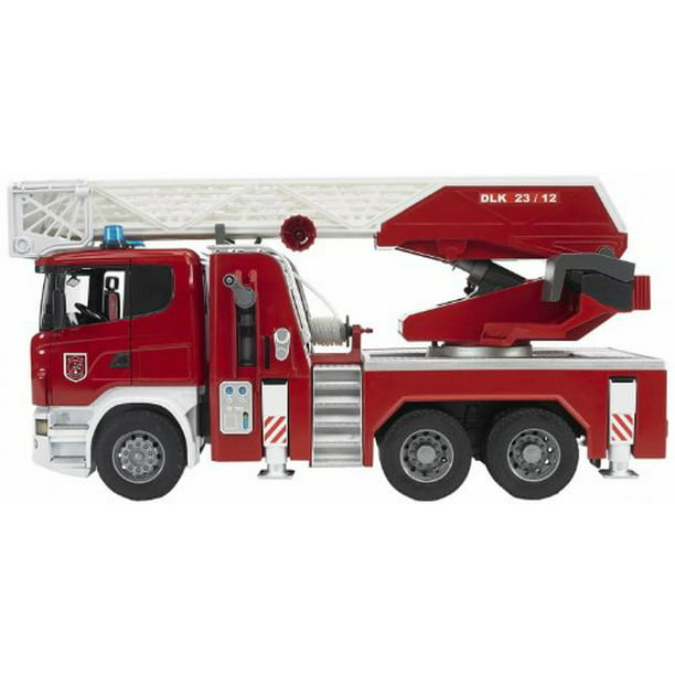 Bruder 03590 Scania R-Serie Fire Engine with Water Pump and L and 