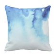thumbnail image 1 of BOSDECO Taie d'Oreiller Girlie Bleu Aquarelles 16x16 Pouces, 1 of 1
