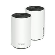 TP-Link Deco Wi-Fi 6E Whole Home Mesh Routers, 6 Ghz Band, Coverage up to 5,500 Sq. ft. (2-Pack)