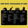 thumbnail image 5 of Tub O' Towels TW90 Heavy-Duty 10" x 12" Size Multi-Surface Cleaning Wipes, 90 Count Per Canister, 6 Pack, 5 of 8