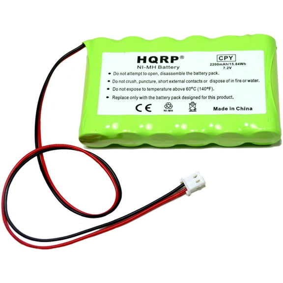 HQRP Battery for Ademco Honeywell LYNXR-2FR, LYNXR-2SIA, LYNXR-ENSIA Security System