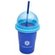 thumbnail image 2 of Cra-Z-Art ChillFactor Original Slushie Maker Cup, DIY Magic Slushy Maker Squeeze Cup, Super Quick Smoothie Squeeze Cup para batidos, jugos, taza de doble capa con tapa y cuchara, azul, 2 of 5