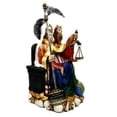 thumbnail image 4 of Rainbow Robe All Powerful Holy Death Santa Muerte Day of The Dead Figurine, 4 of 4