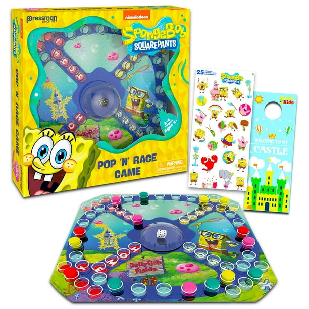 Juego de mesa Nickelodeon Spongebob Squarepants Pop-Up Kids