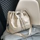 thumbnail image 5 of Bolso de hombro Wdftyju a la moda para mujer tipo cubo con cordón de nailon para viajes al aire libre, 5 of 6