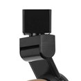 thumbnail image 2 of Benjara BM223653 12W Integrated LED Track Fixture with Polycarbonate Head, Black & Orange, 2 of 5