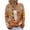 Brown, variant on Stralyhd Halloween Sweaters for Women Plus Size Funny Pumpkin Ghost Knit Cardigans Open Front Long Sleeve Soft Casual Fall Trendy Outerwear Tops Beige 5XL
