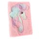 thumbnail image 1 of Unicorn Notepad Plush Notebook for Writing 1Pcs Lovely Pink Themed Gift, 1 of 5