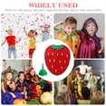 thumbnail image 3 of Disfraz infantil de fresa con diseño de fruta y verdura (1 unidad). Divertido y creativo. Ideal para cosplay, fiestas infantiles y desfiles de moda., 3 of 7