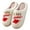 A White, variant on Wovix Unisex Valentine's Day Slippers Soft Plush Fluffy Warm Home Slippers Indoor Outdoor Slippers Soft Lightweight Plaid Couple Shoes Daily White 37