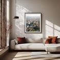 thumbnail image 2 of Over Bergamo 01 - Bergamo Lombardy Italy Photography Cityscape Architecture Skyline Travel Poster Italian Scenic Black Framed Wall Art Print 16 x 20 inches, 2 of 4