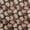 Brown, variant on oneOone Polyester Spandex Brown Fabric Florals Diy Clothing Quilting Fabric Print Fabric By Yard 56 Inch Wide