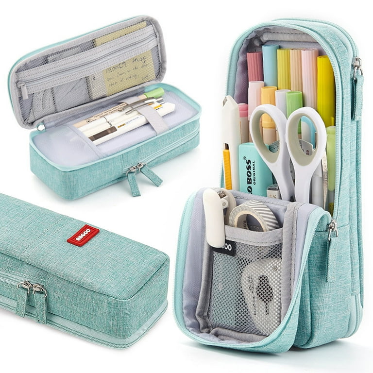 Gpoty Large Pencil Case Big Capacity Pencil Bag Storage Pouch 3