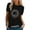 Black, variant on Aayomet Tops For Women Casual Fall Womens Tops V Neck Summer Petal Sleeve Casual Tshirts,Red M