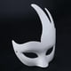 thumbnail image 4 of Papel blanco en blanco Máscaras de bricolaje Máscara pintada Mascarilla de disfraces de Halloween (triángulo), 4 of 5