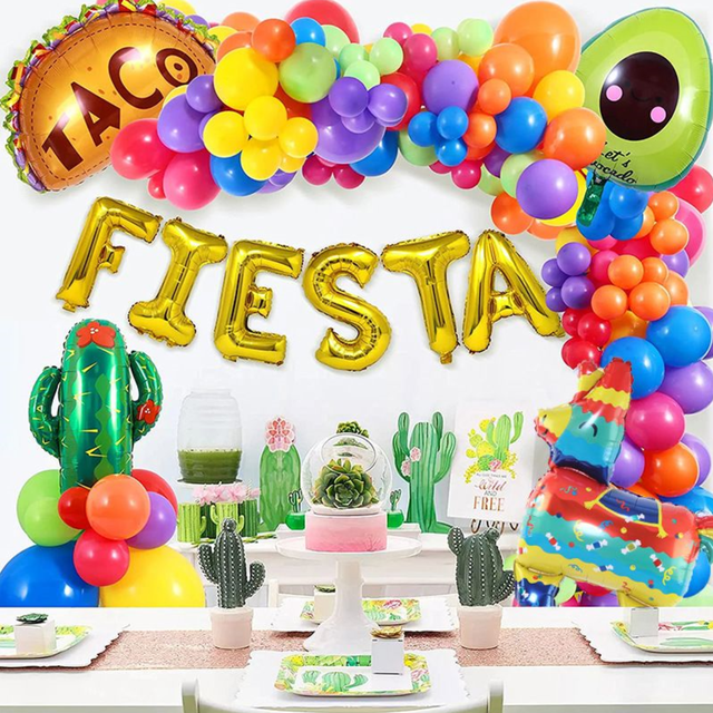 Globos Decoración Kit Fiesta Mexicana