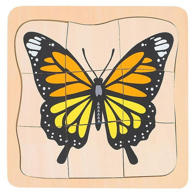 El nuevo tablero de rompecabezas de madera de 1 juego