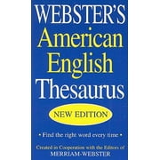 Webster's American English Thesaurus, Used [Paperback]