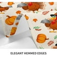 thumbnail image 5 of Thanksgiving Turkey Pumpkin Rectangle Tablecloths Fall Table Cover Washable Tablecloth for Kitchen Dining Party 60 X 84 Inch, 5 of 6