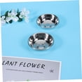 thumbnail image 4 of GOOHOCHY 5 Pcs Stainless Steel Plates Silver Rust Proof Moisture Proof Dining Hall Tableware, 4 of 8