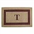 thumbnail image 3 of Nedia Home 02083T Paillasson en Fibre de Coco Robuste - Cadre Marron 30 x 48 Po - Monogramme, 3 of 4