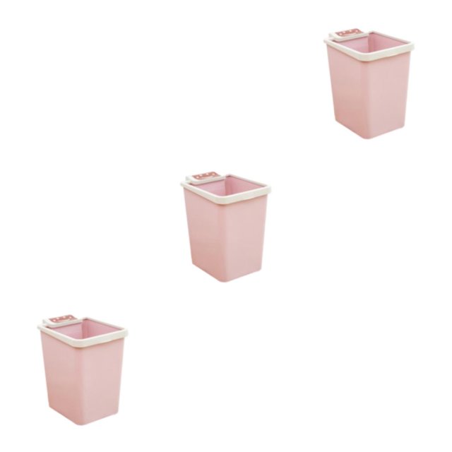 Bewildely Refinado y práctico cubo de basura de cocina para el hogar con fácil extracción de bolsa anillo de presión cubo de basura Type1 NO1