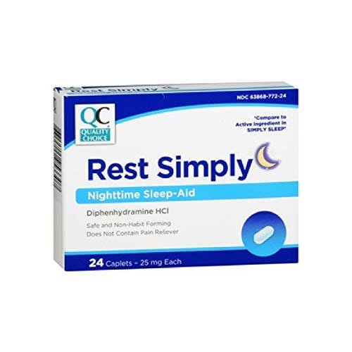QC REST SIMPLY SLEEP AID NYTIM 24EA