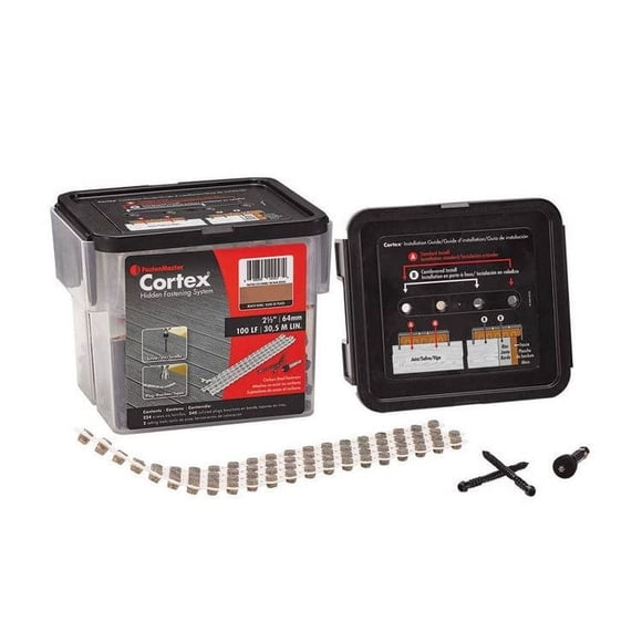 Juego de cierres Grommets Trex Collated Cortex de 30,5 m