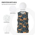thumbnail image 3 of Honeii Reindeer print basktball shirt for men and women, Unisex basketball jersey for Theme party-XX-Large, 3 of 6