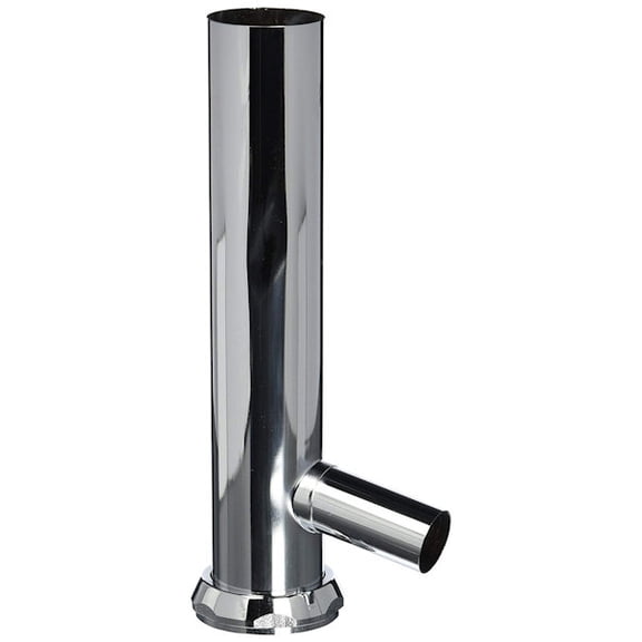 Keeney 1-1/2 in. Dia. x 8 in. L Brass Branch Tailpiece