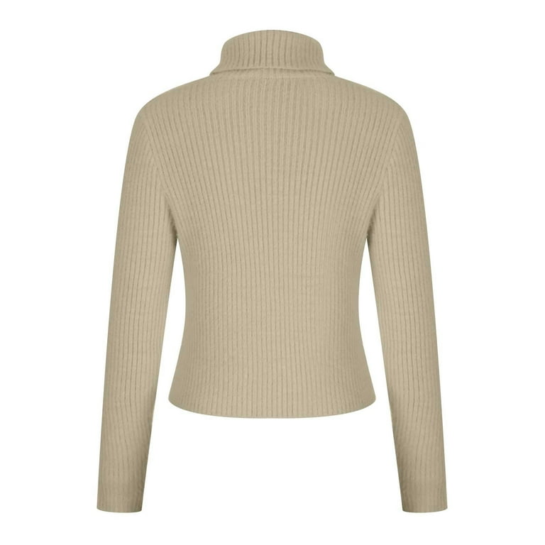cllios Womens Cropped Sweaters Knit Long Sleeve Top Tight cllios Womens Cropped Sweaters Knit Long Sleeve Top Tight