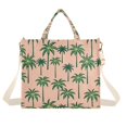 thumbnail image 7 of FORMRS Womens Corduroy Tote Bag Crossbody Shoulder Purse Handbag with Detachable Strap, Pink Palm Trees, 7 of 7