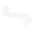 thumbnail image 6 of ruhuadgb 5pcs White Party Sash Solid Color Costume Accessory Fabric Bride Shoulder Strap Wedding Award Ceremony Sash Etiquette Ribbon Decoration, 6 of 6