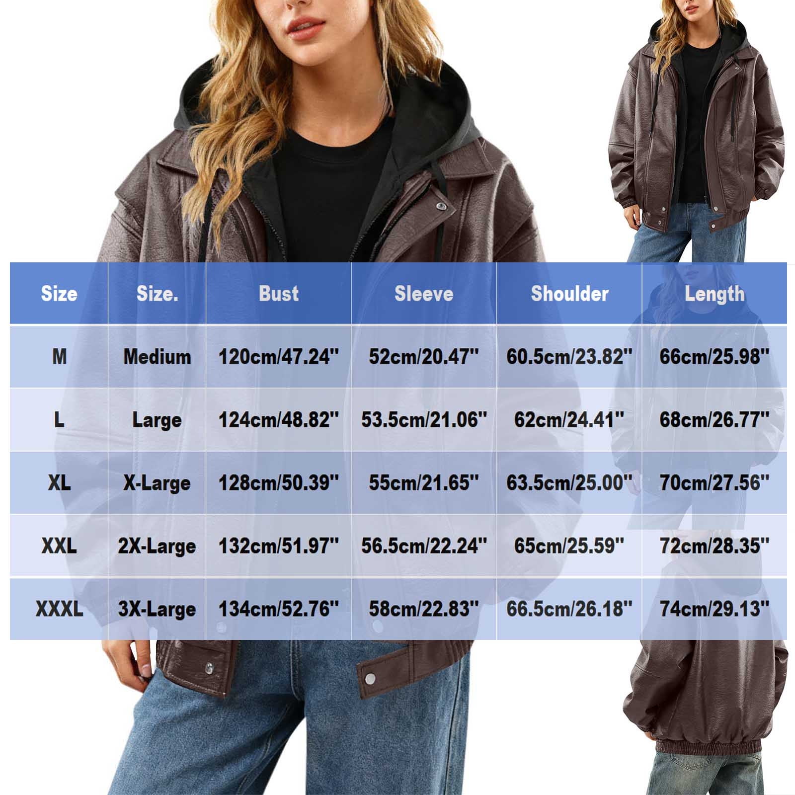 Uootdi Cropped Leather Jacket for Women Vintage Style Motorcycle Bomber Jacket Faux Leather Lapel Neck Zip Up Long Sleeve Coats Fall Going Out Jackets