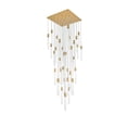 thumbnail image 3 of Elegant Lighting Weston 36-Lights Modern Metal and Crystal Pendant in Satin Gold, 3 of 8