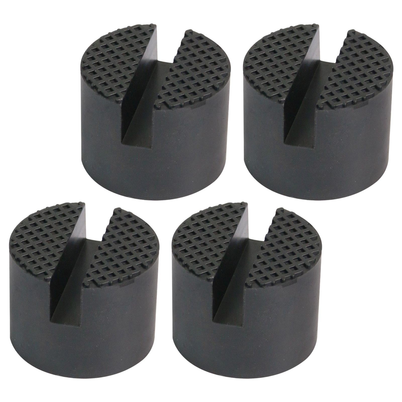 4 Pieces Jack Stand Pad Pinch Weld Protector Lift Protection Tool Anti-slip Wear Resistant Rubber for Car Lifts