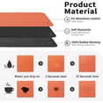 thumbnail image 3 of Coffee Mat - Absorbent Hide Stain Rubber Backed Dish Drying Mat for Kitchen Counter - Bar Mats for Countertops Fit Under Coffee Maker Espresso Machine, 3 of 5