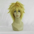 thumbnail image 2 of Unique Bargains Wigs for Women 14" Light Gold Tone Wigs with Wig Cap, 2 of 6