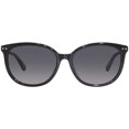 thumbnail image 2 of Kate Spade Alina Women's Black Oval Frame Sunglasses, 2 of 4