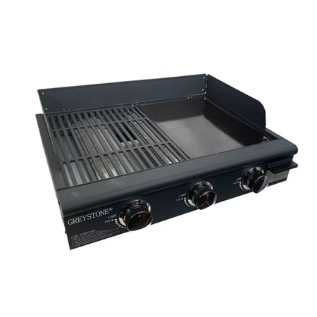 Greystone HF2519A-3 Outdoor Gas Grill And Griddle Combo - 25" Wide - 12,000 BTU