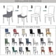 thumbnail image 4 of Fundas elásticas para sillas de comedor, juego de fundas para sillas de comedor de jacquard, lavables, protector de muebles para sillas Parson para restaurante, 4 of 7