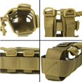 thumbnail image 3 of 1X Adjustable Nylon Water Bottle Holder Military Tactical Water Bottle Holder Tactical Molle Water Bottle Bag Diameter 7-15Cm Portable Pouch for Travel, Mountaineering, Fishing, Cycling, 3 of 5