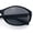 All Black, variant on Trendy Retro 90s Fashion Thin Plastic Rectangular Oval Wrap Sunglasses [All Black]