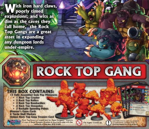 Rock Top Gang SPM21202 Soda Pop Miniatures Super Dungeon Explore